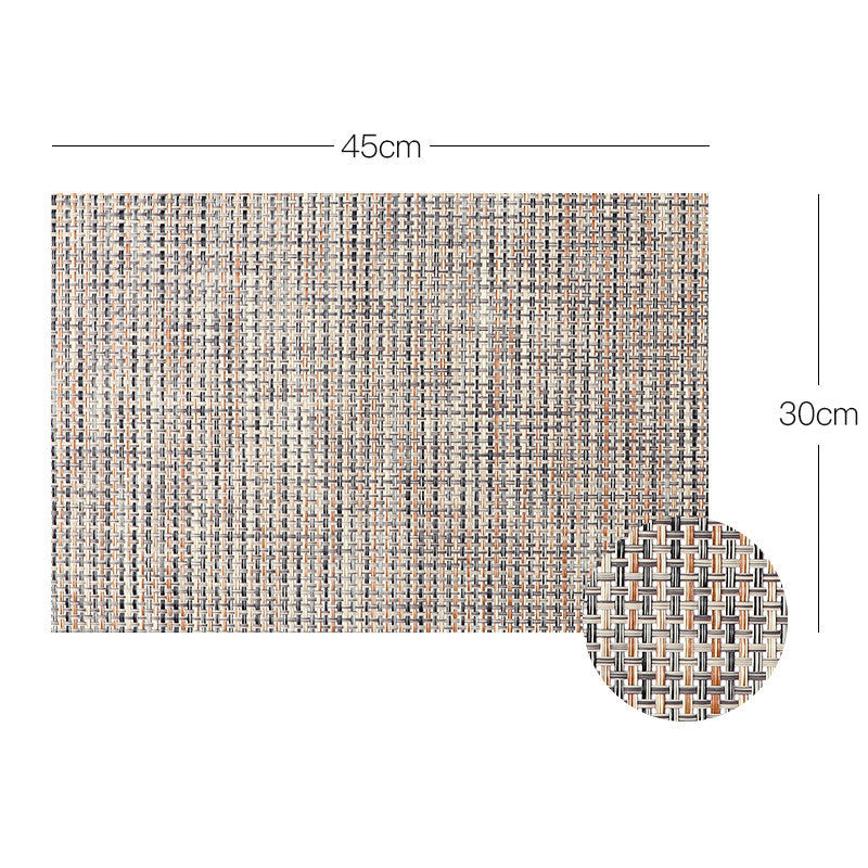 Western Placemat Household Water and Oil Proof Table Mat Western Place