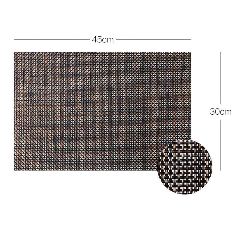 Western Placemat Household Water and Oil Proof Table Mat Western Place