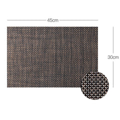 Western Placemat Household Water and Oil Proof Table Mat Western Place