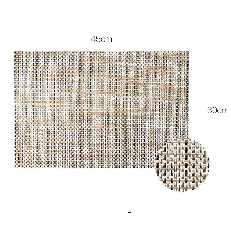 Western Placemat Household Water and Oil Proof Table Mat Western Place
