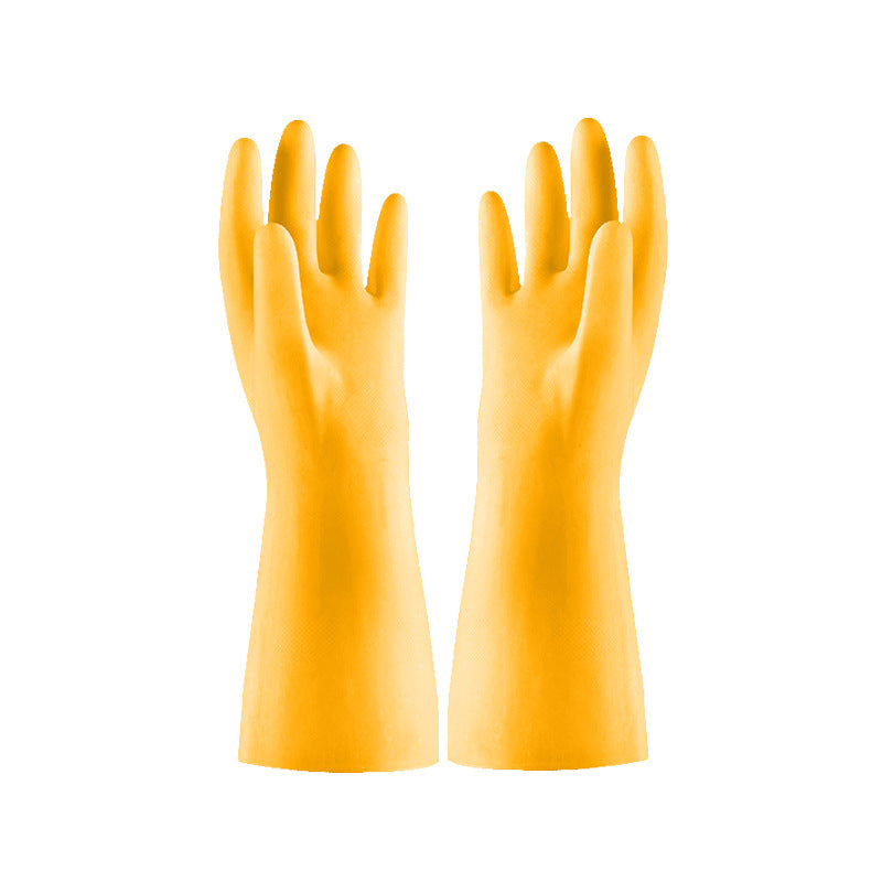Thickened Rubber Band Dishwashing Gloves Household