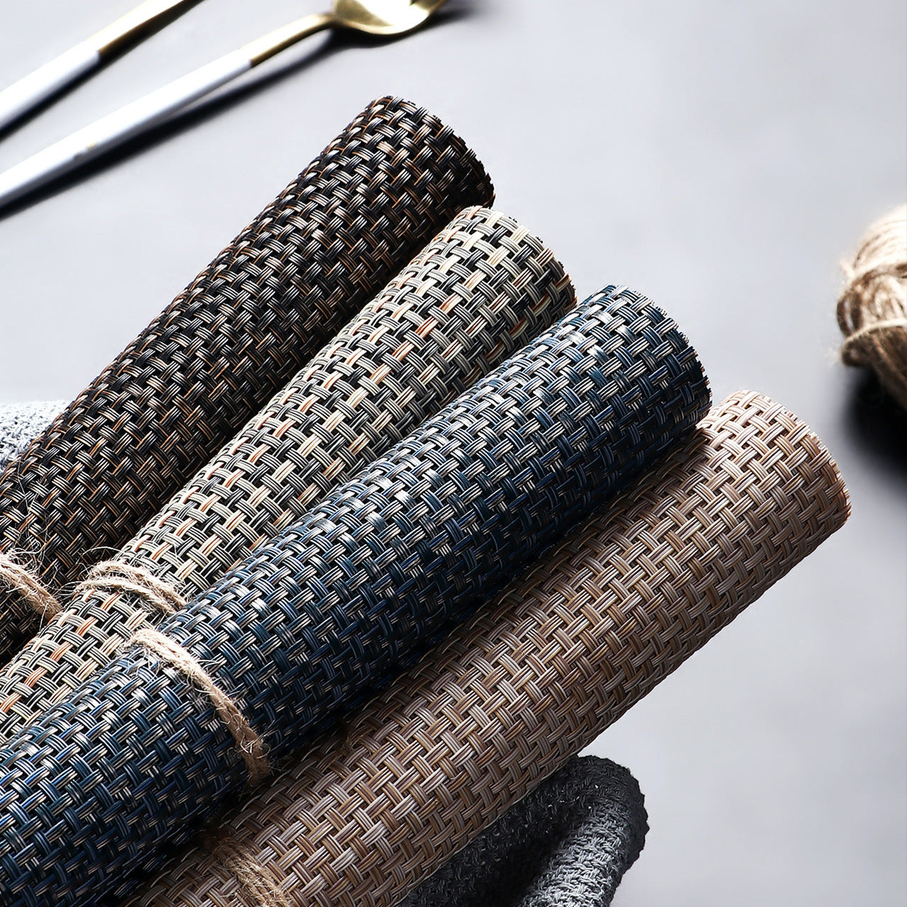 Western Placemat Household Water and Oil Proof Table Mat Western Place