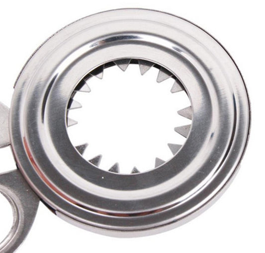 Stainless steel egg cutter