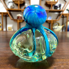 Household Glass Octopus Dining Table Decorations Creative