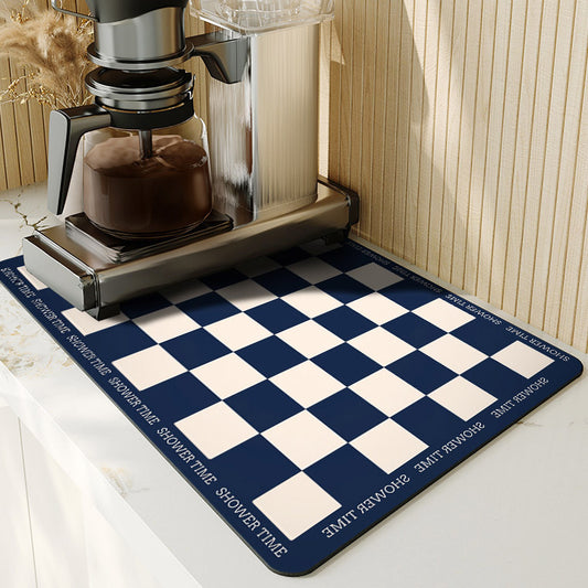 Cup Non Slip Pot Kitchen Drain Mat