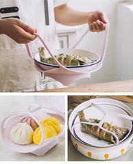 High-temperature Resistant Silicone Steaming Rack