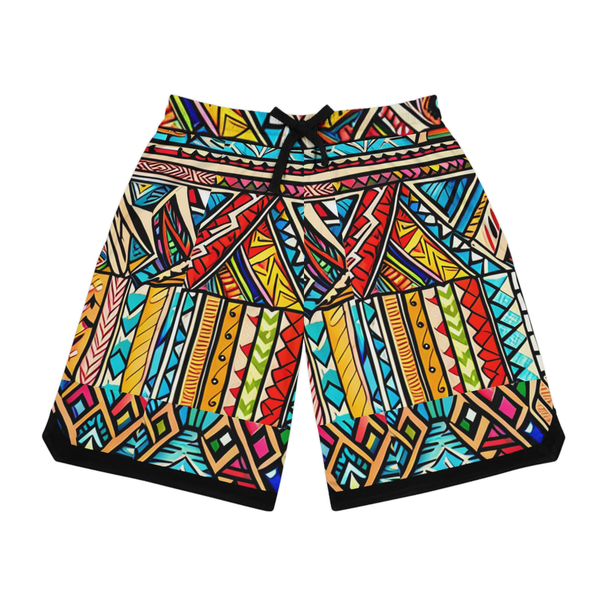 Basketball Shorts (tribal print)