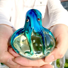 Household Glass Octopus Dining Table Decorations Creative