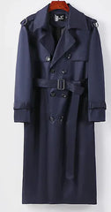 Over-the-Knee Plus Size Trench Coat
