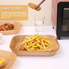 Disposable Air Fryer Paper Liners, Air Fryer Non-stick Accessories