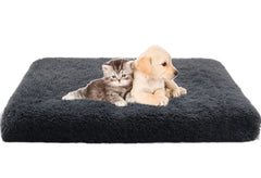 Plush Square Doghouse Cat Mat Deep Sleep