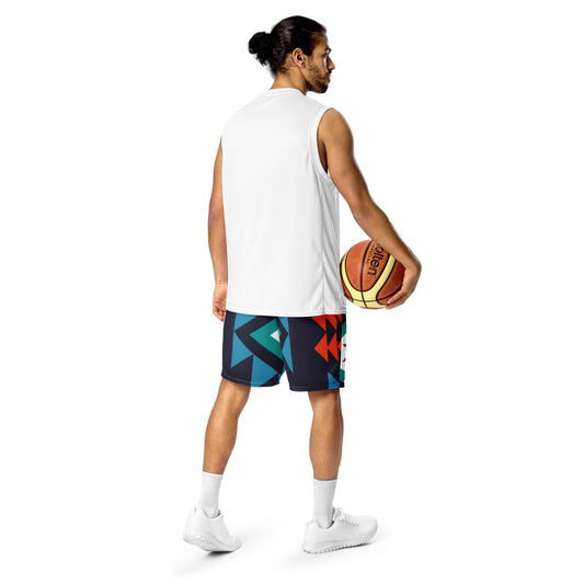 Tribal Print Basketball shorts