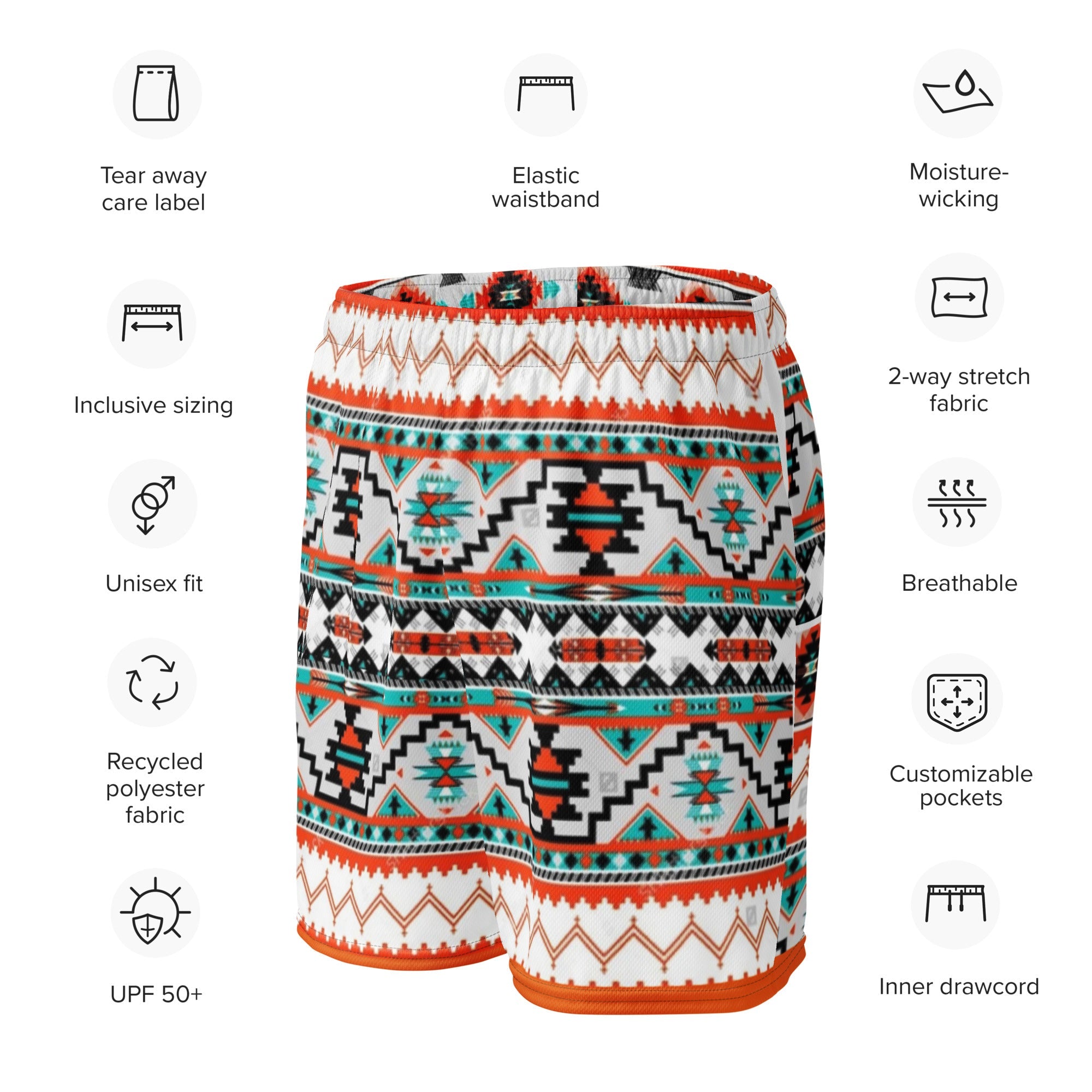 mesh shorts without logo