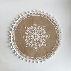 Woven Coaster Ins Style Nordic Placemat
